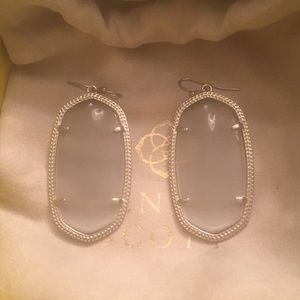 Kendra Scott Danielle Silver on silver earrings.